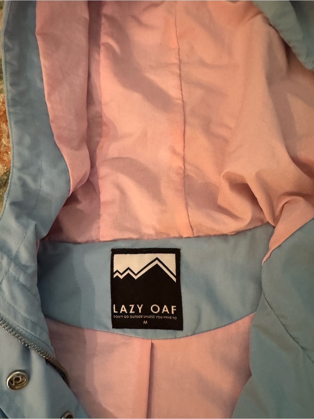 Lazy Oaf pastel heart rain jacket - Picture 2 of 7